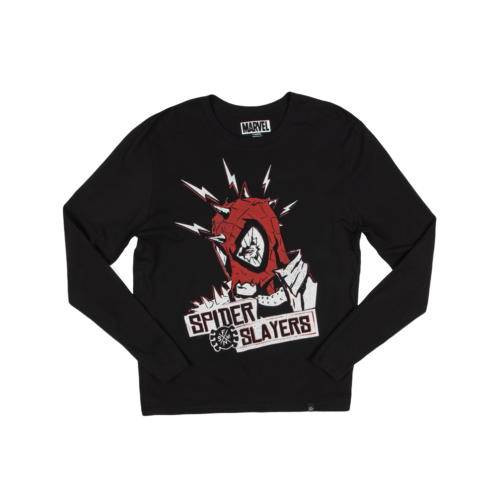 Spider Slayers Black Long Sleeve