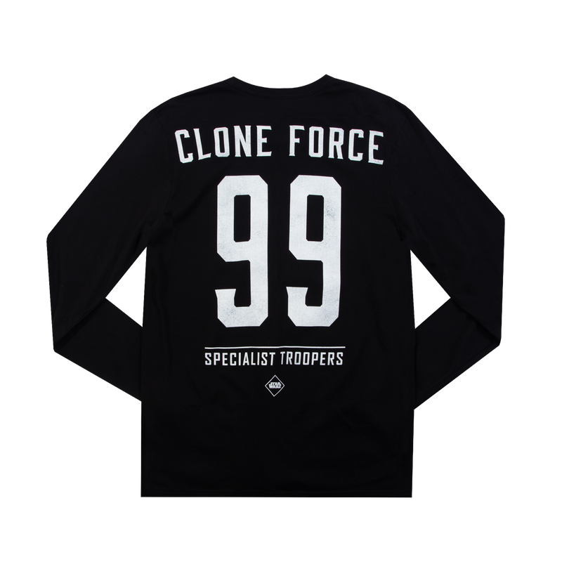 Star Wars Clone Force 99 Black Long Sleeve