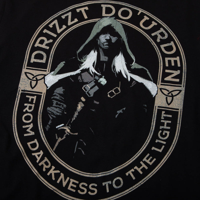 Drizzt From Darkness Black Long Sleeve