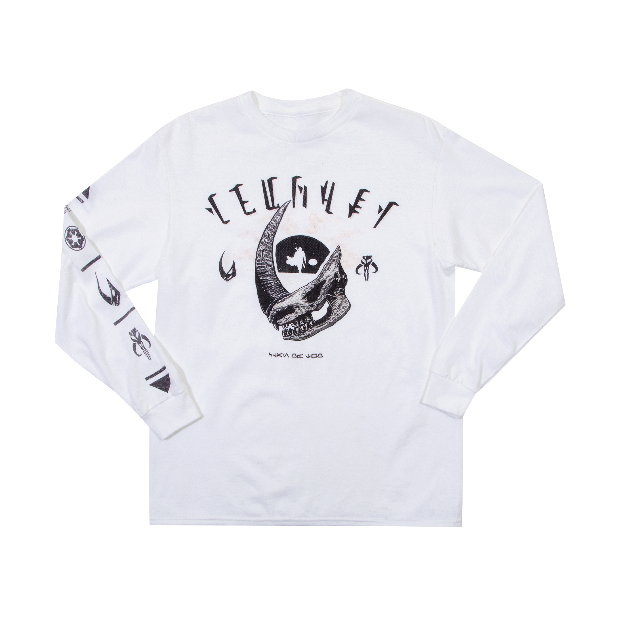 Mudhorn Trophy White Youth Long Sleeve