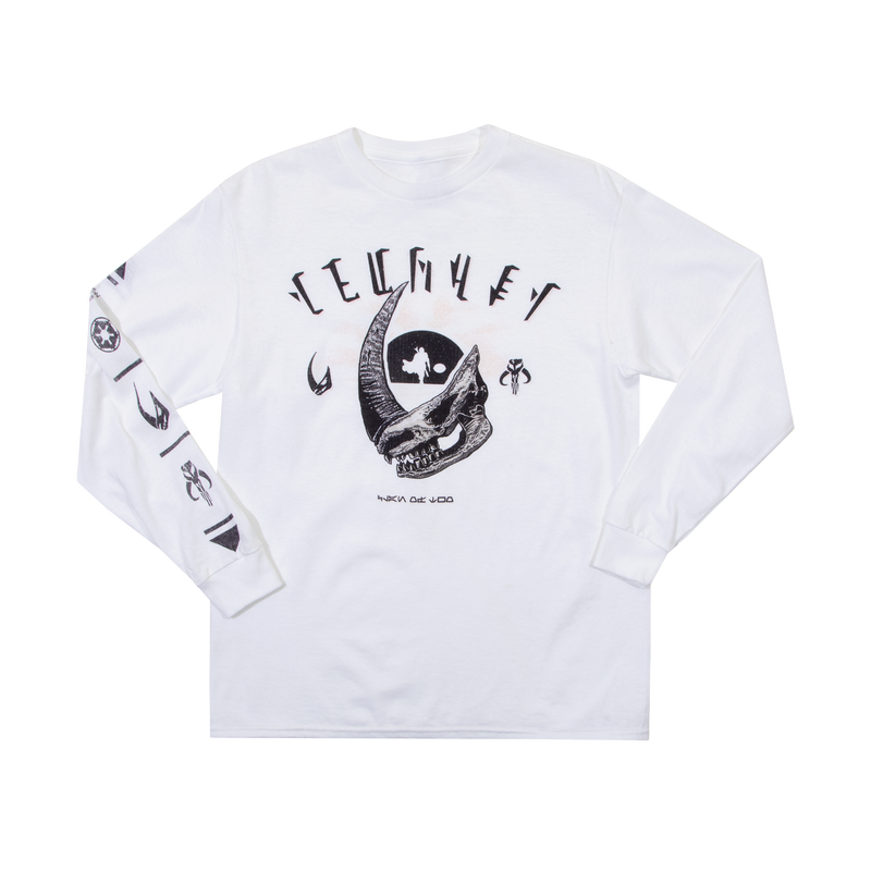 Mudhorn Trophy White Youth Long Sleeve