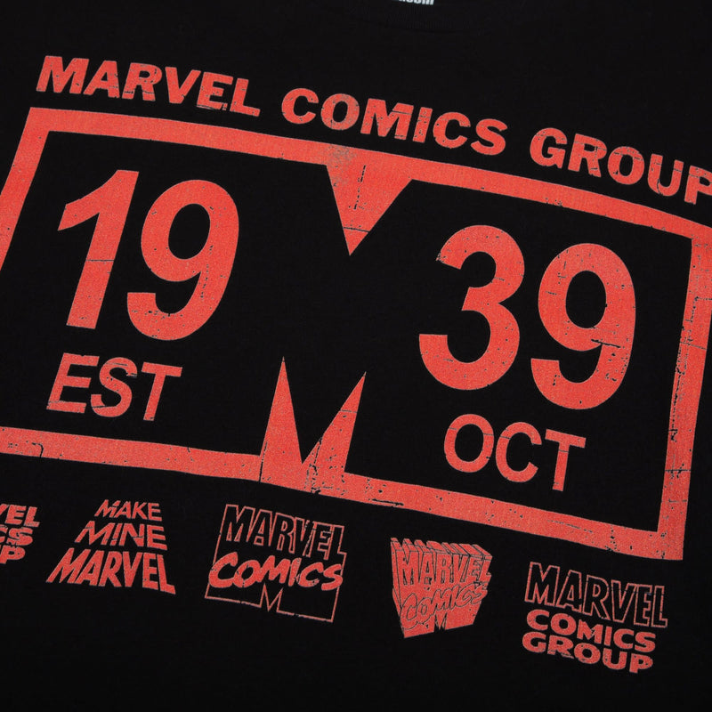 Marvel Comics Group '39 Black Long Sleeve
