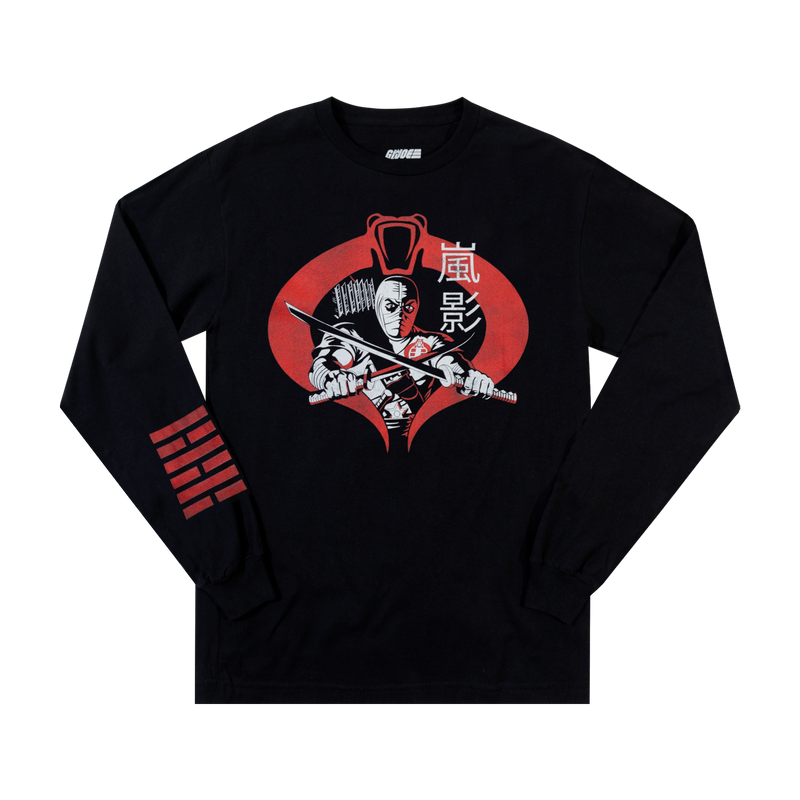 Storm Shadow Cobra Ninja Black Long Sleeve