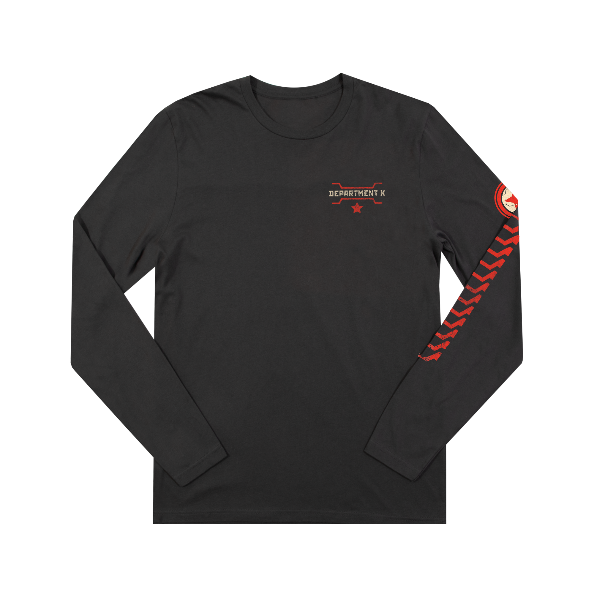 Marvel Winter Soldier Charcoal Long Sleeve