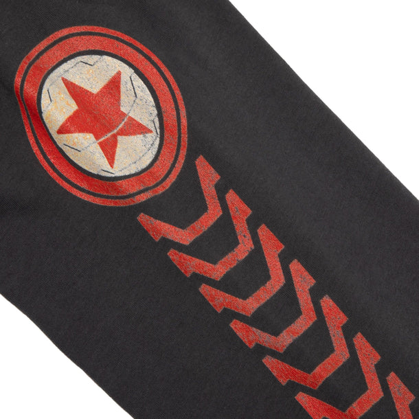 Marvel Winter Soldier Charcoal Long Sleeve