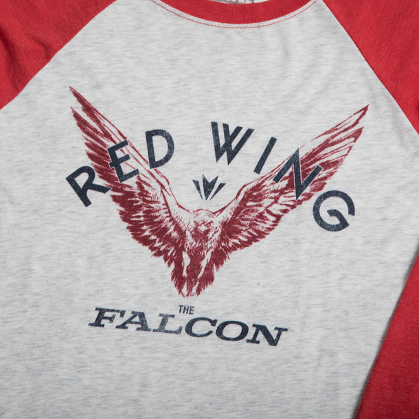 Marvel Falcon Red Wing Raglan
