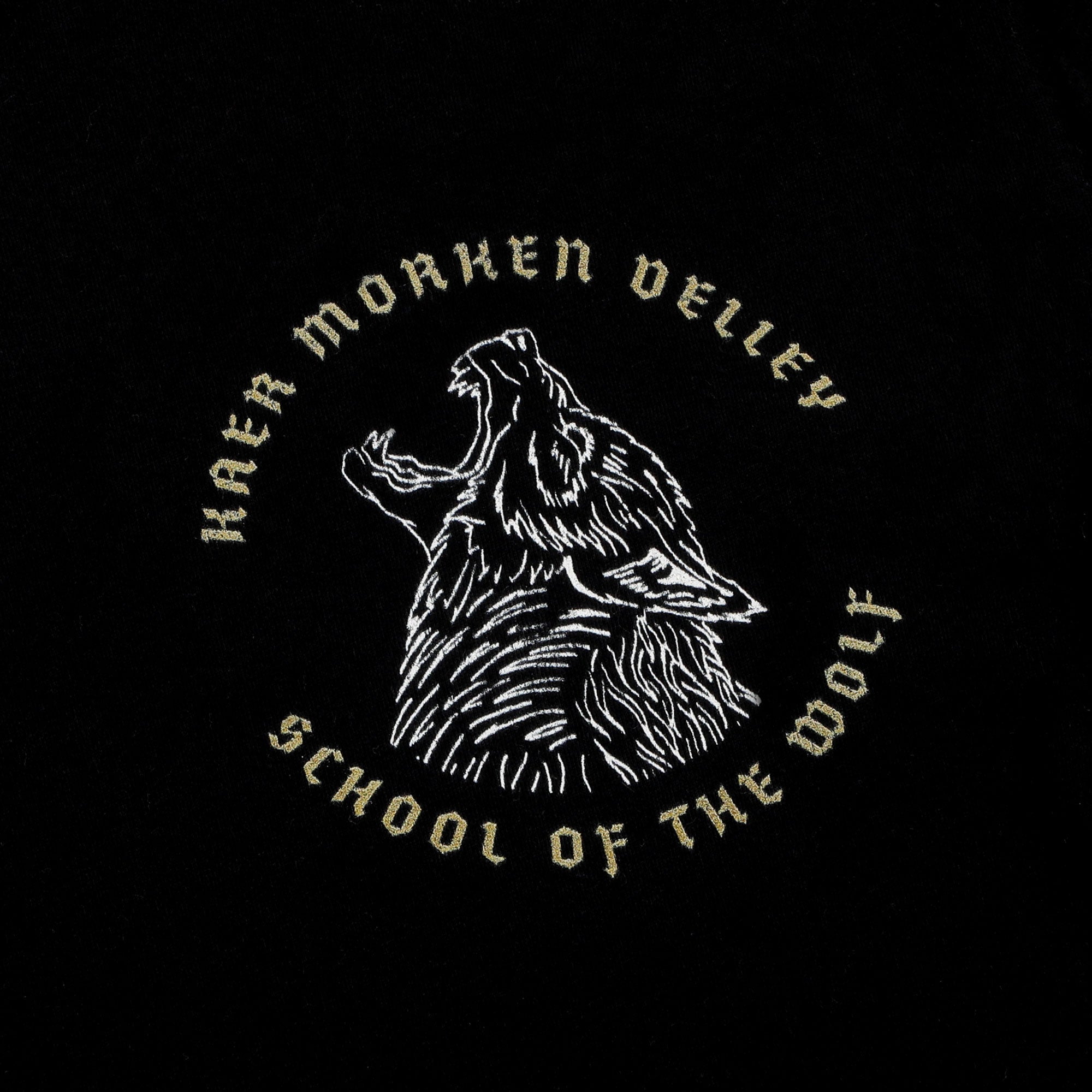 School of the Wolf Black Long Sleeve