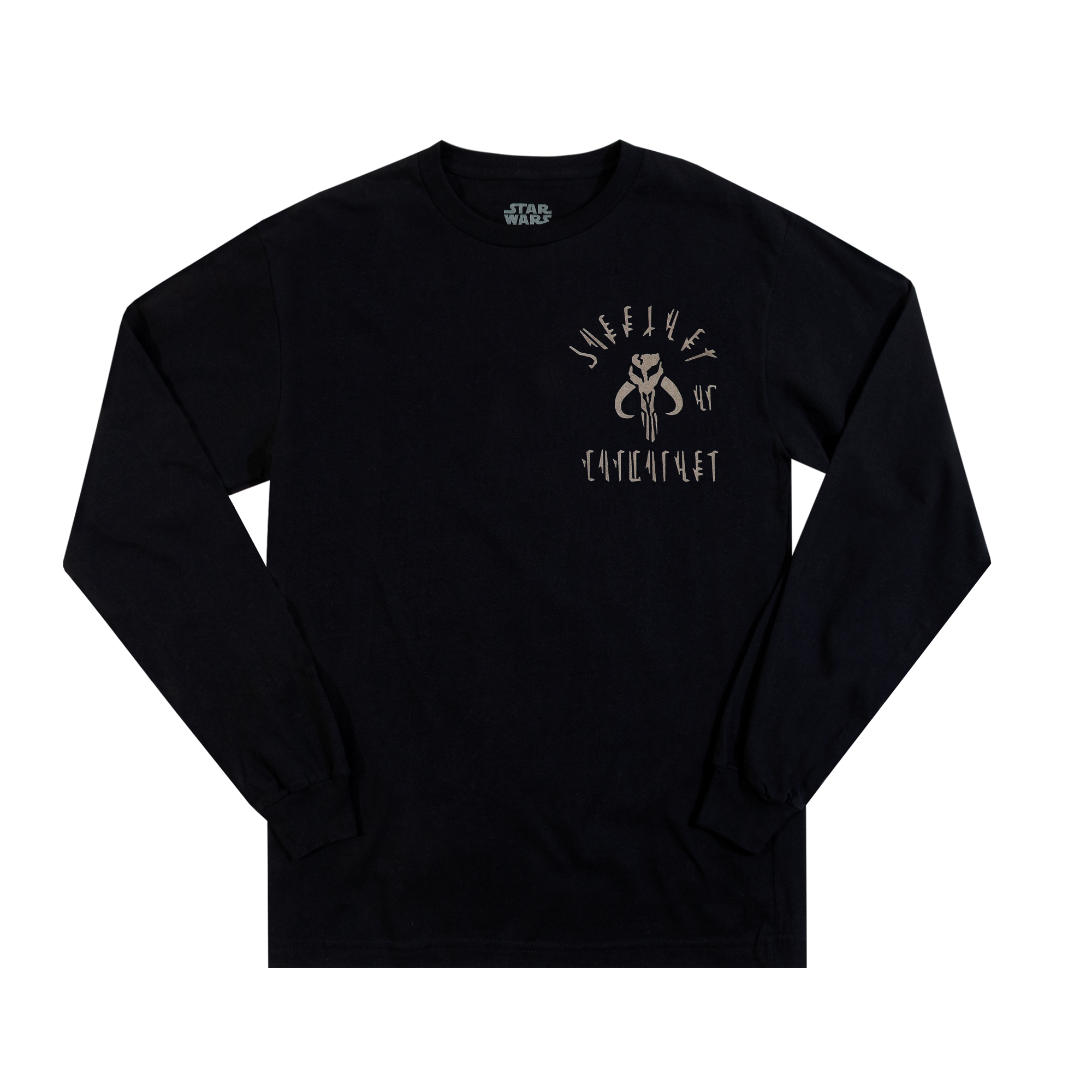 Boba Fett Throne Black Long Sleeve