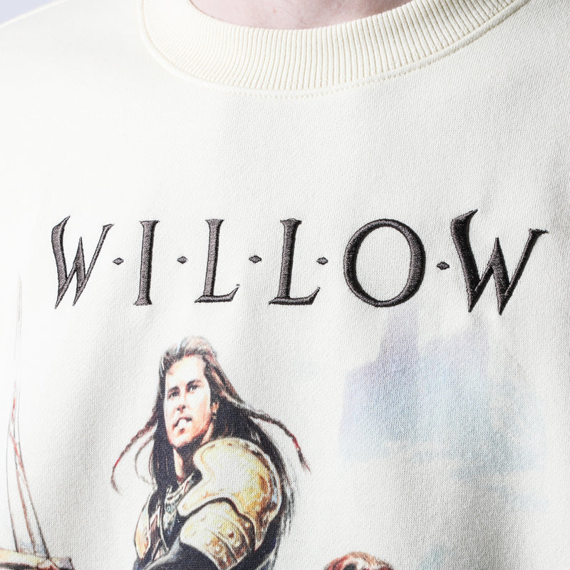 Willow Hero Poster Crew Neck Sweatshirt