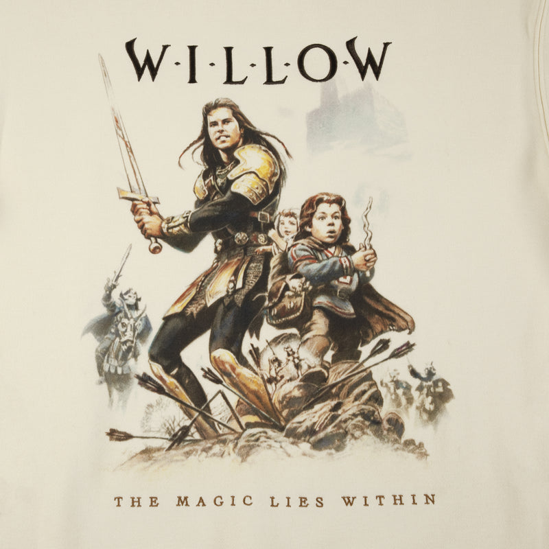 Willow Hero Poster Crew Neck Sweatshirt