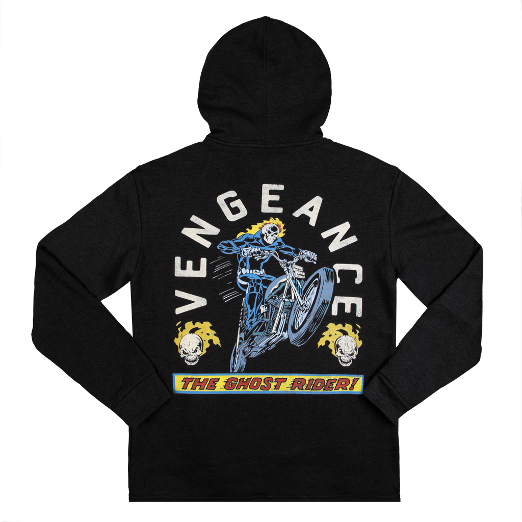 Marvel Ghost Rider Vengeance Black Hoodie Official Apparel