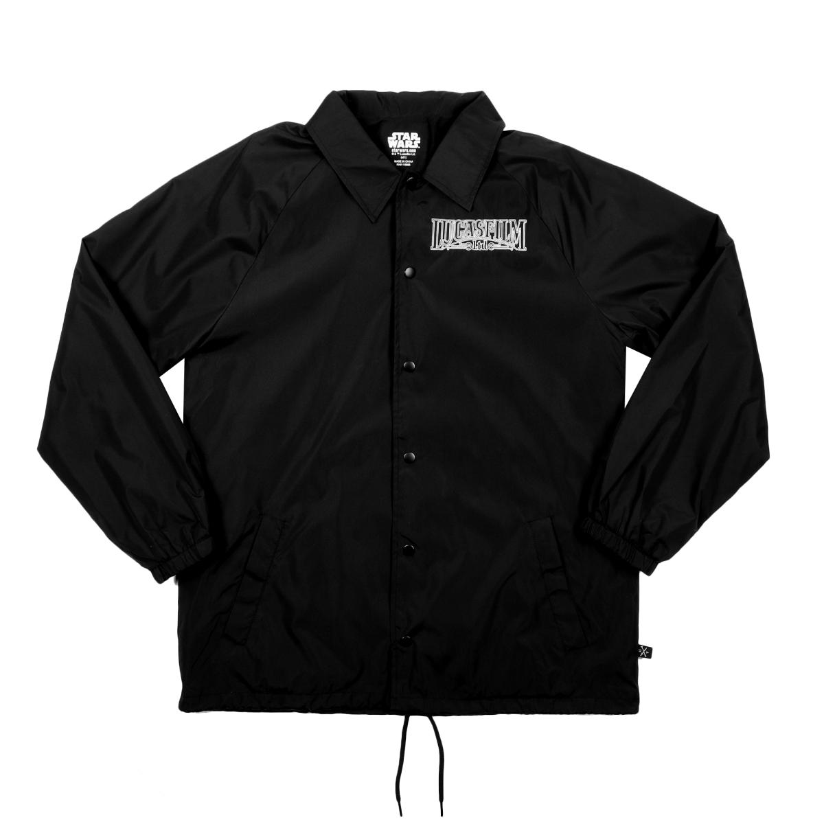 Yoda Fountain Illustration Coach's Jacket