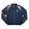 Ahsoka Bomber Jacket with embroidered emblem, zip front, ribbed collar, cuffs, hem, and two flap-snap pockets.