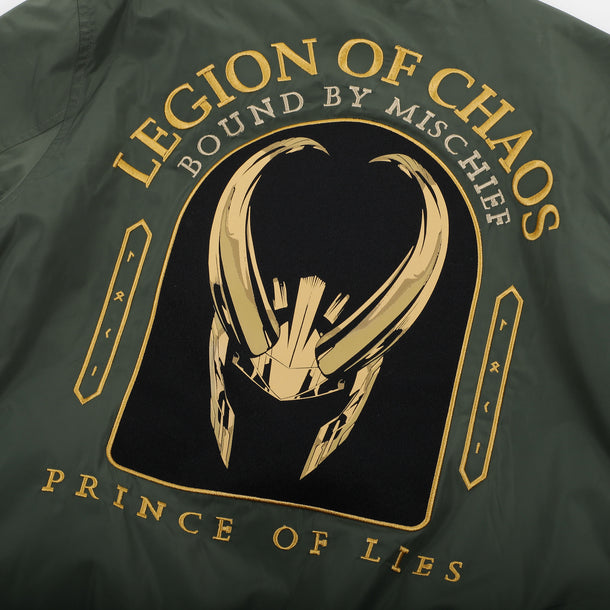 Loki Legion Of Chaos Bomber Jacket