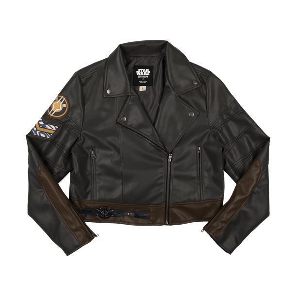 Bendy Women's Bomber Leather Jacket