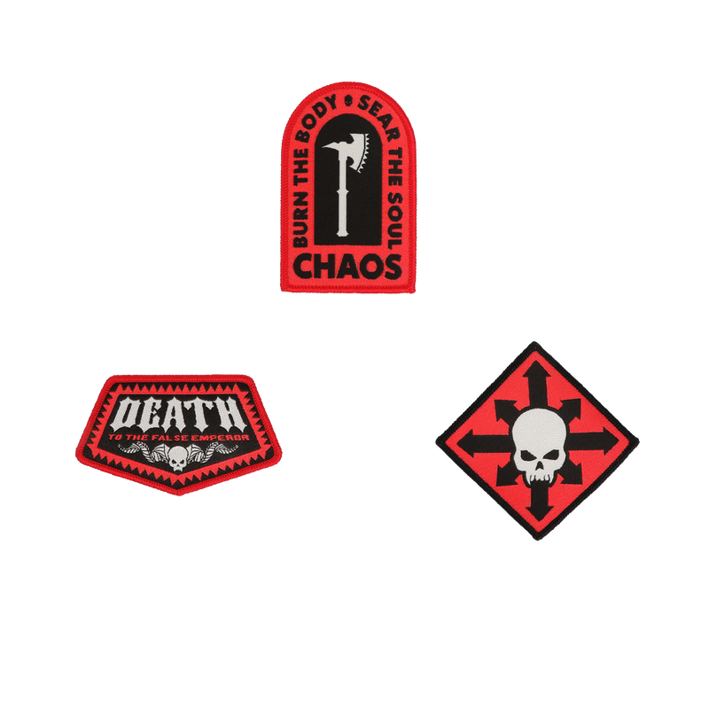 Chaos Space Marines CHAOS Patch Set