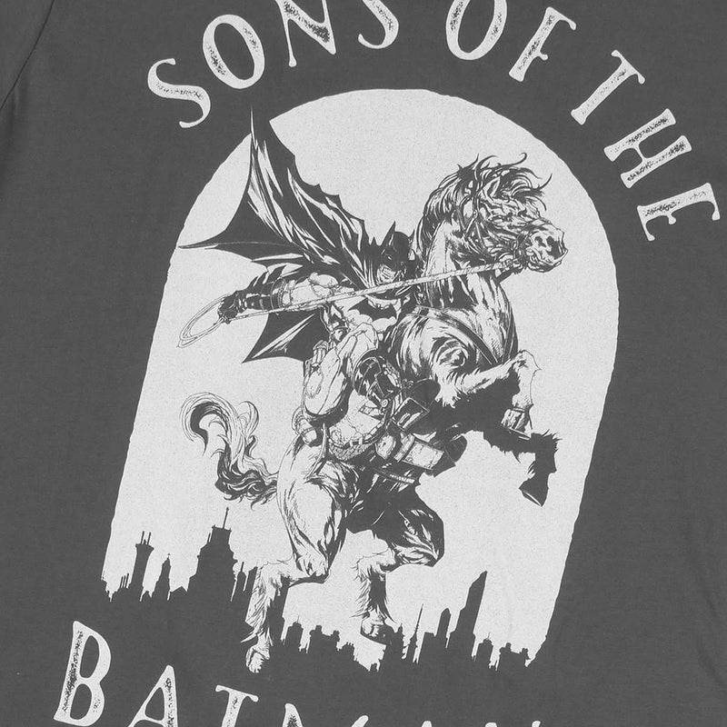 Sons Of The Batman Crusade Charcoal Tee 