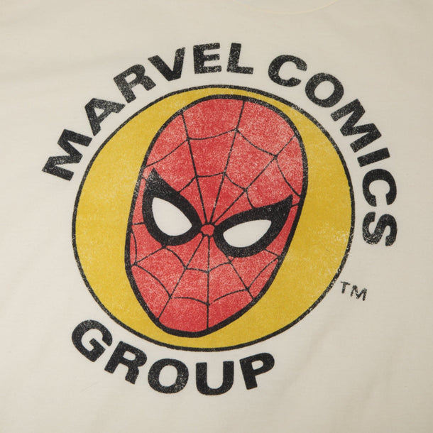 Spider-Man Marvel Group Natural Tee