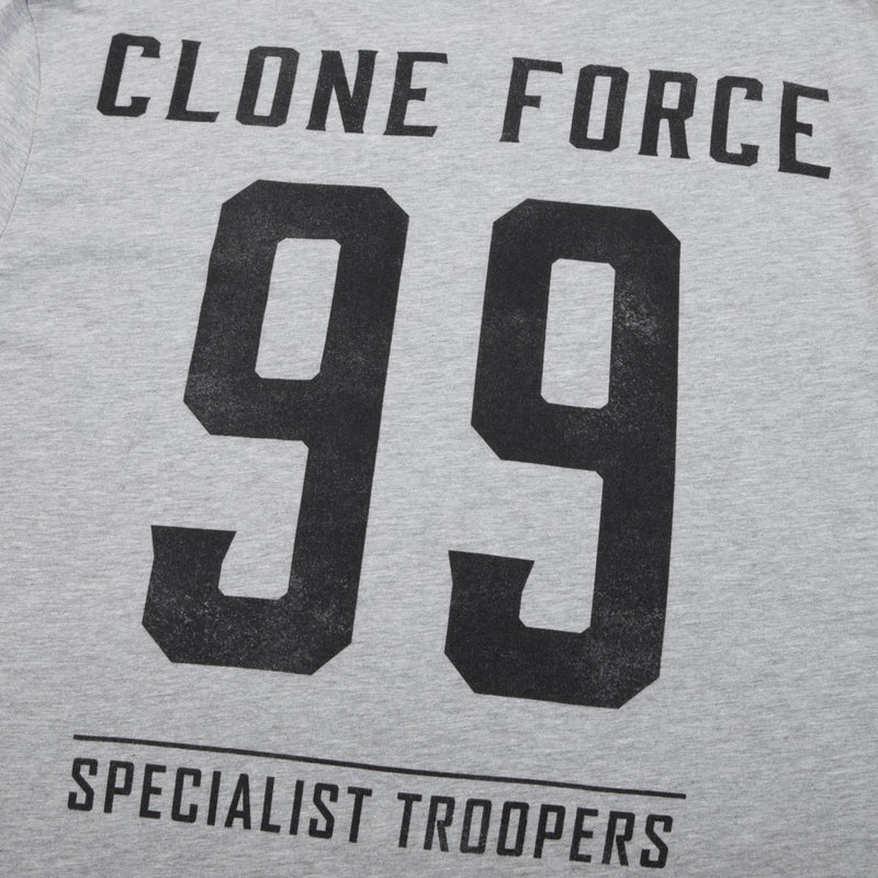 Star Wars Clone Force 99 Athletic Grey Tee