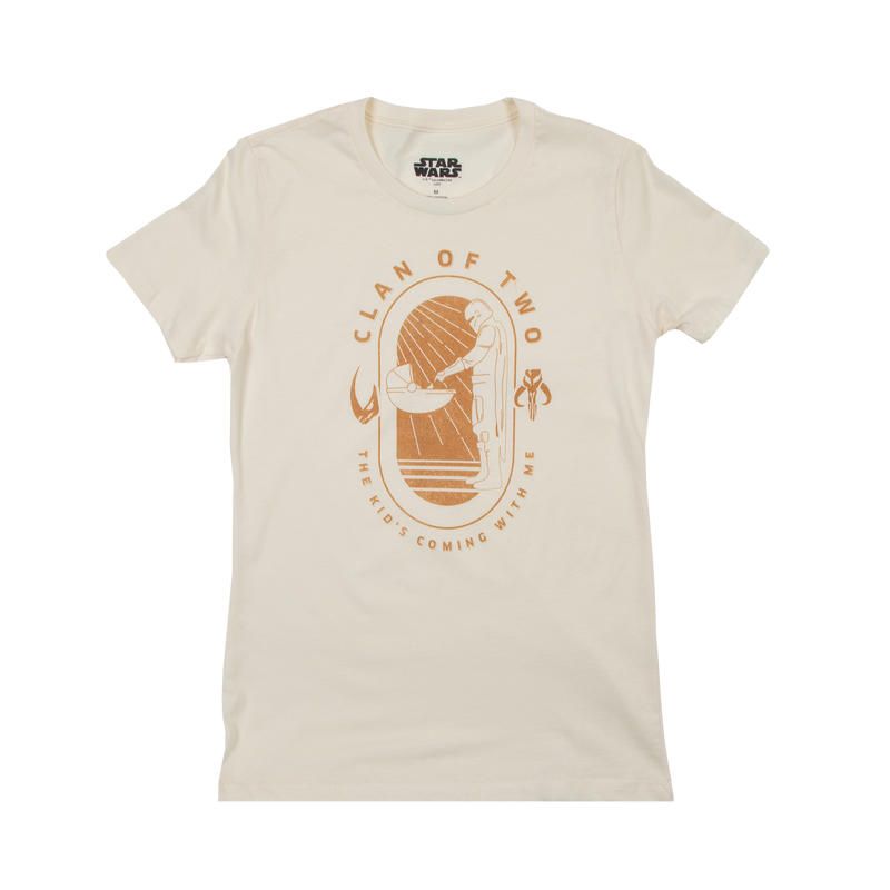 Kid's Coming With Me Women's Natural Tee