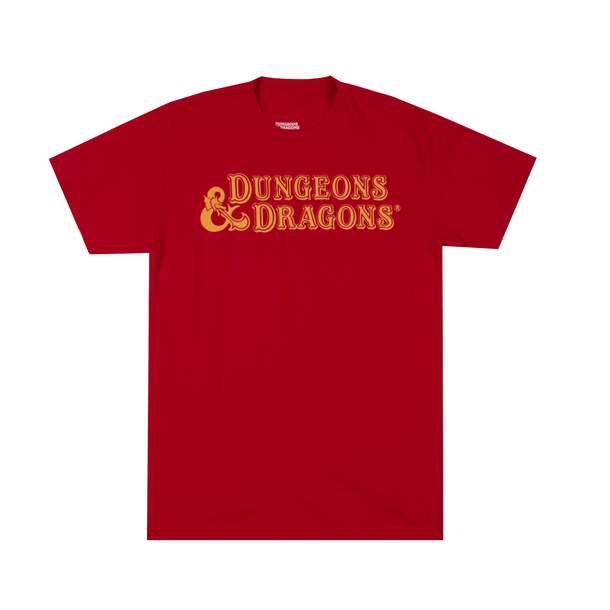 D&D Throw Back Red Tee