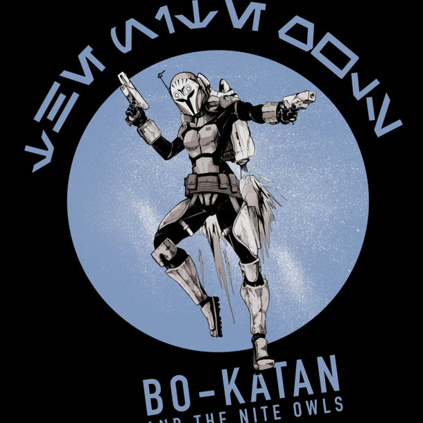 Heroes & Villains | Star Wars Bo-Katan and The Nite Owls Heather Tee 3X