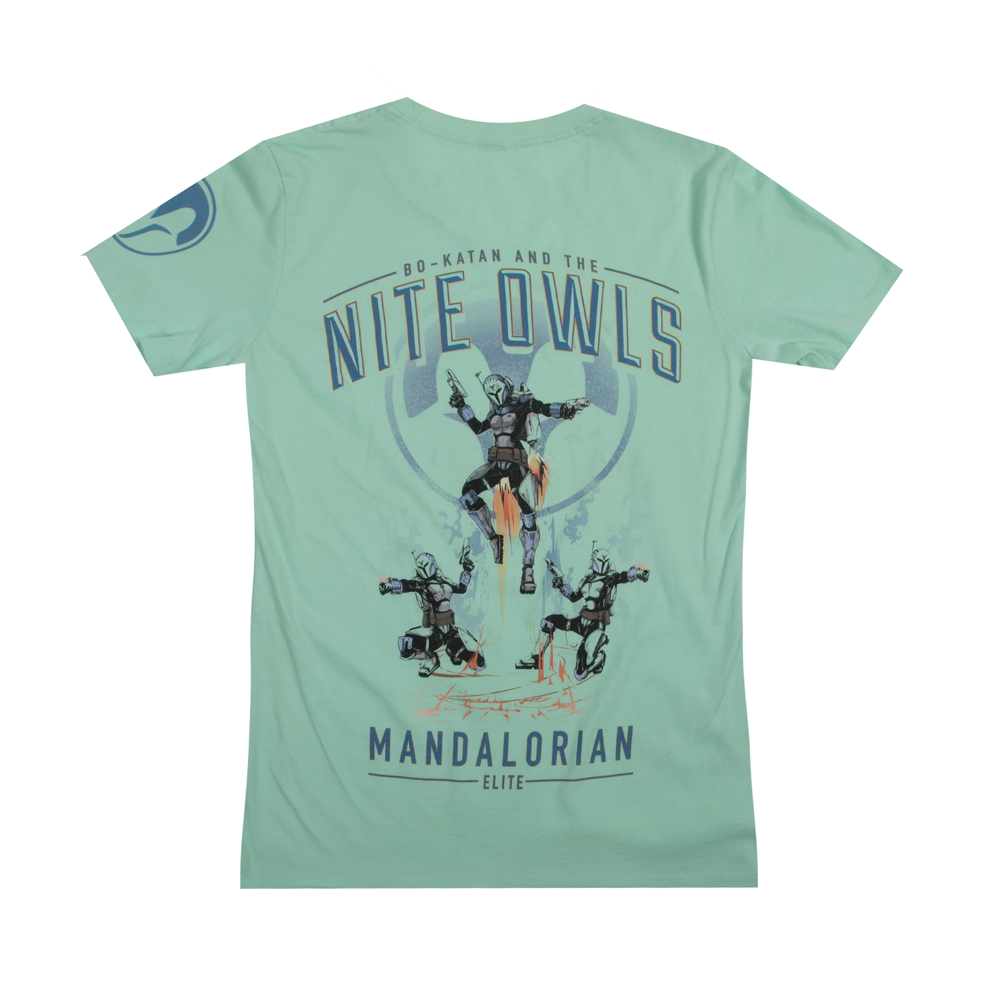 Star Wars Bo-Katan And The Nite Owls Mint Women's Tee