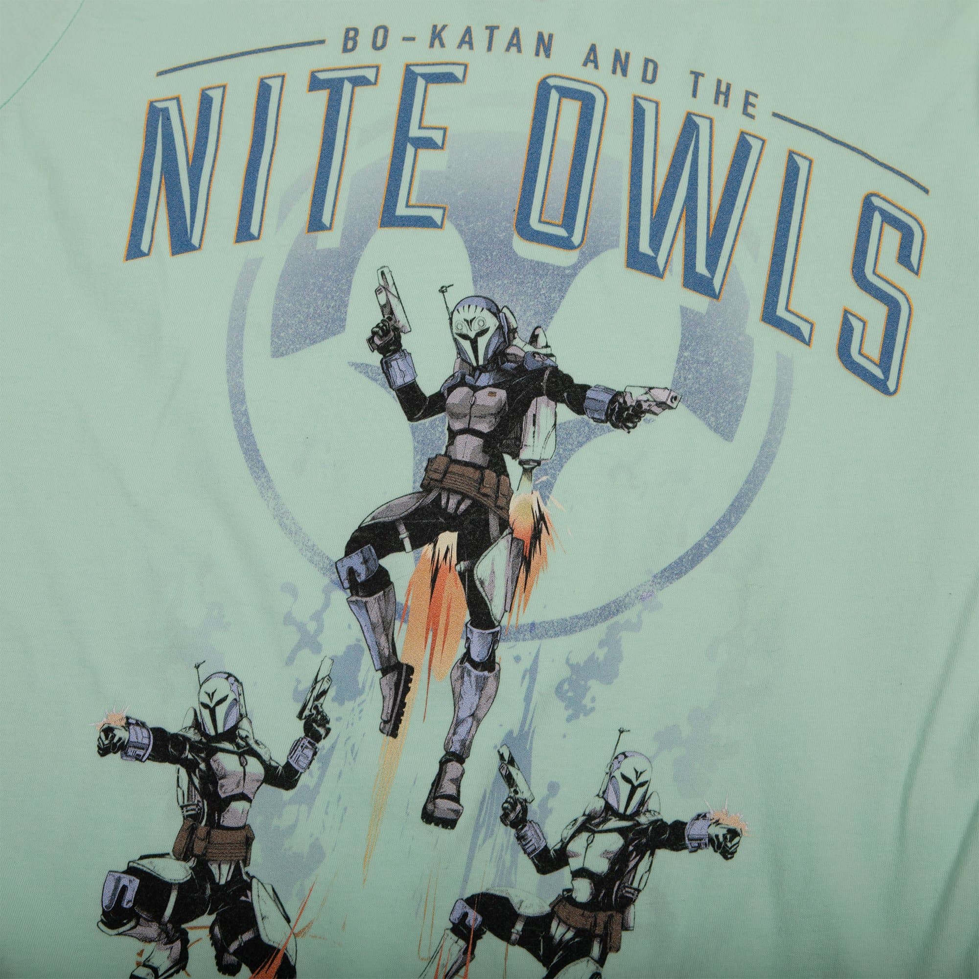 Star Wars Bo-Katan And The Nite Owls Mint Women's Tee