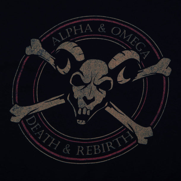 Alpha Omega Skeletor Black Tee