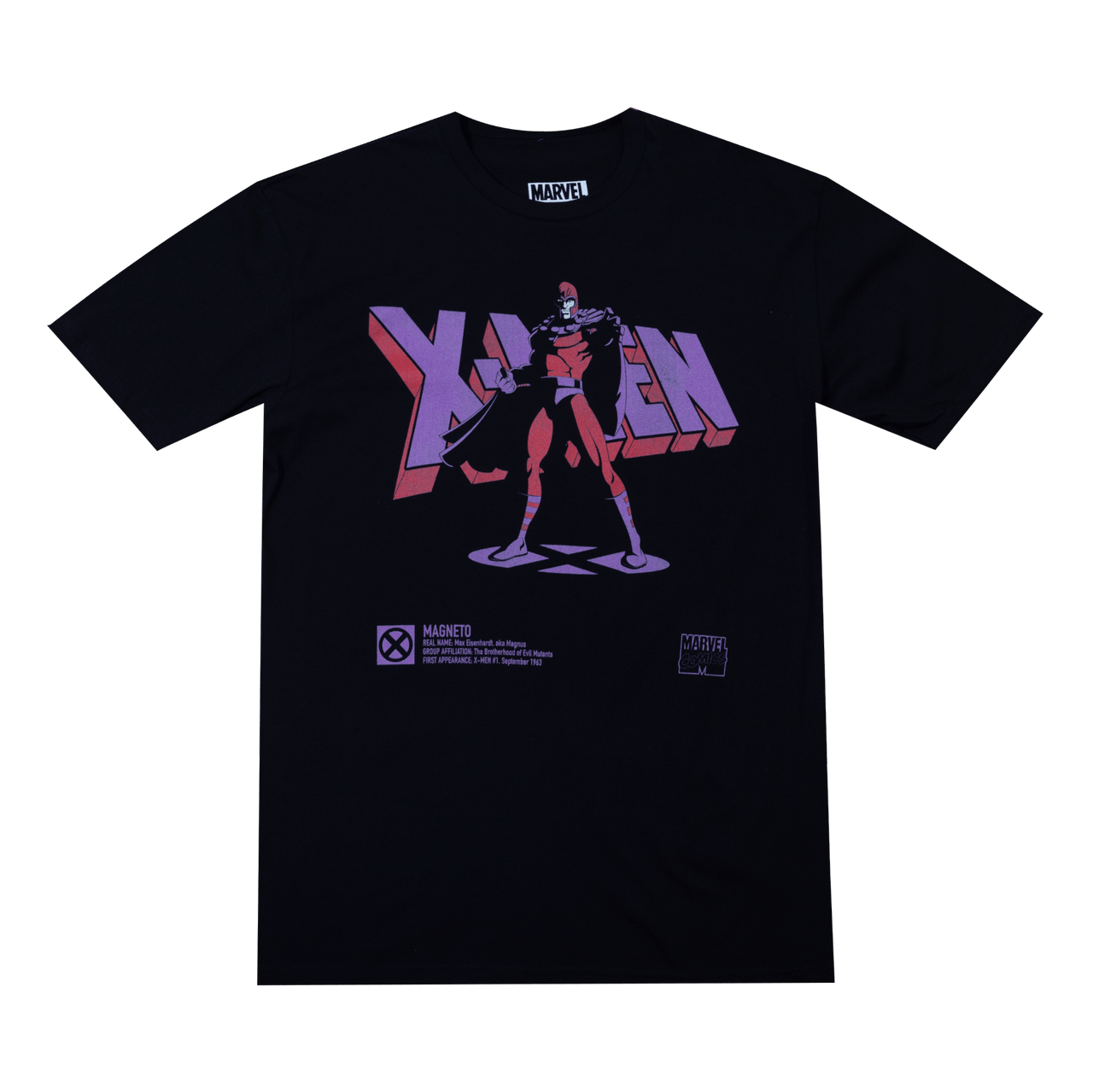 Marvel X-Men 90's Magneto Black Tee – Heroes & Villains