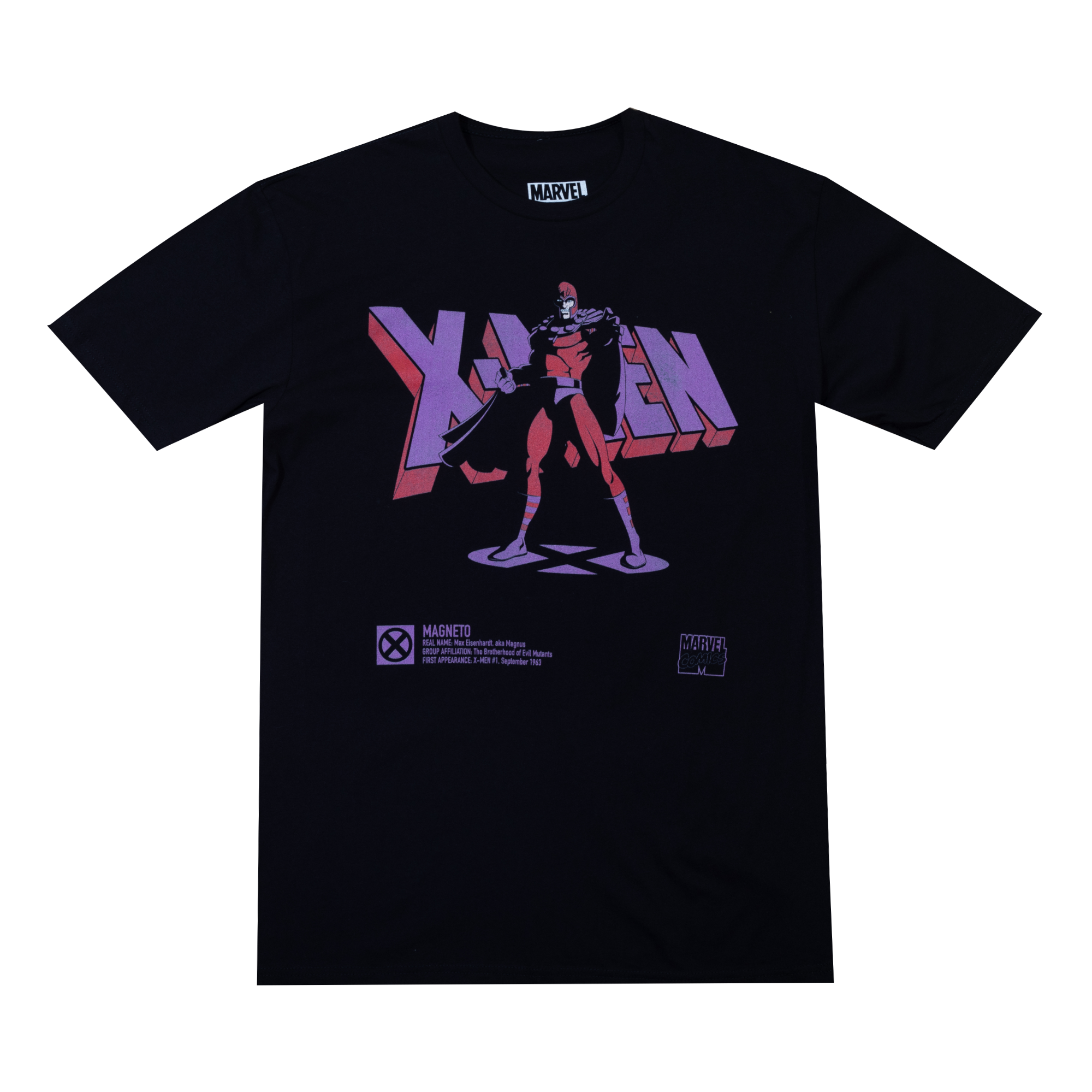 X-Men 90's Magneto Black Tee