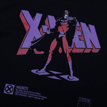 T-shirt noir Magneto des X-Men des années 90