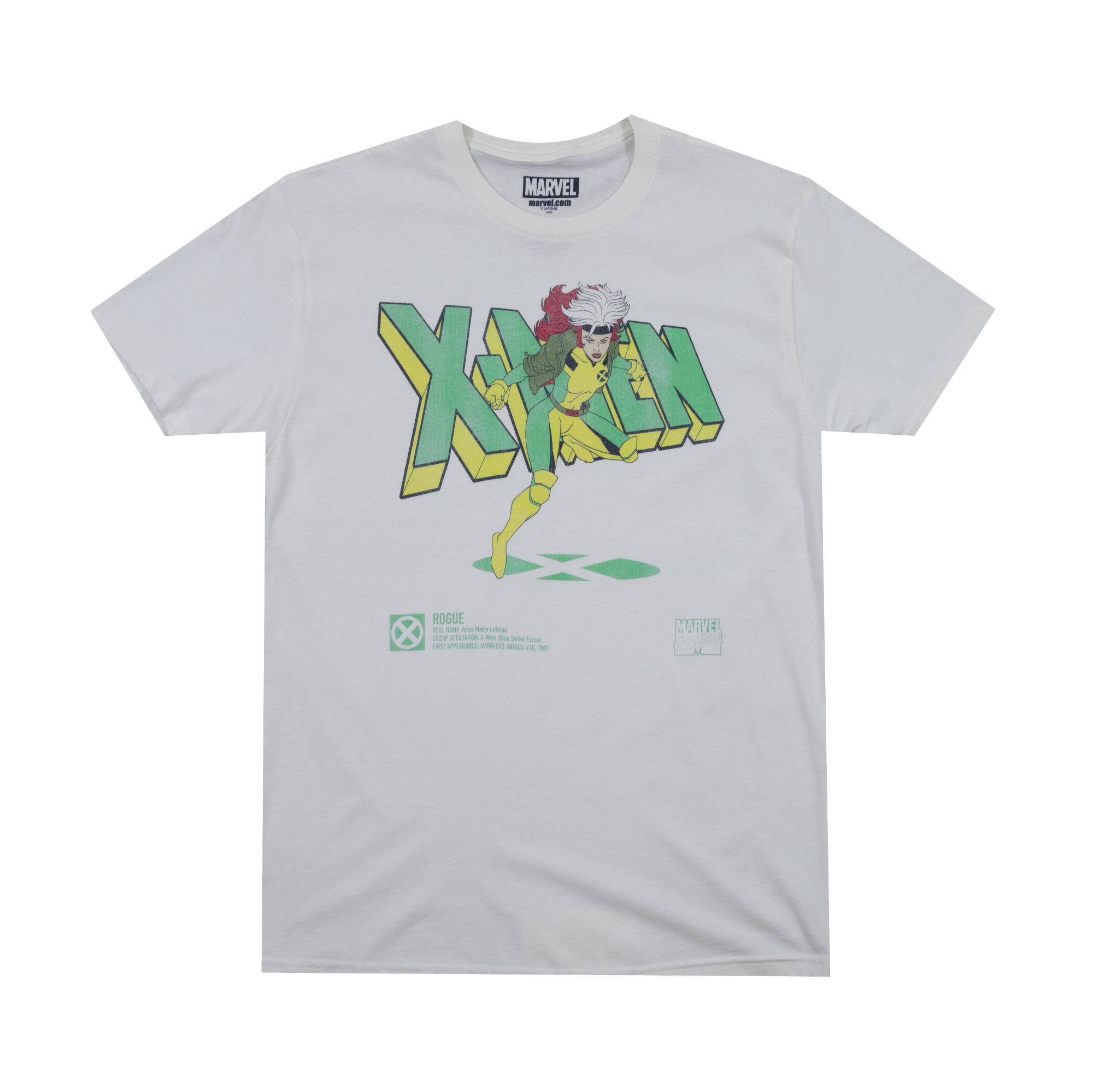 X-Men 90's Rogue Natural Tee