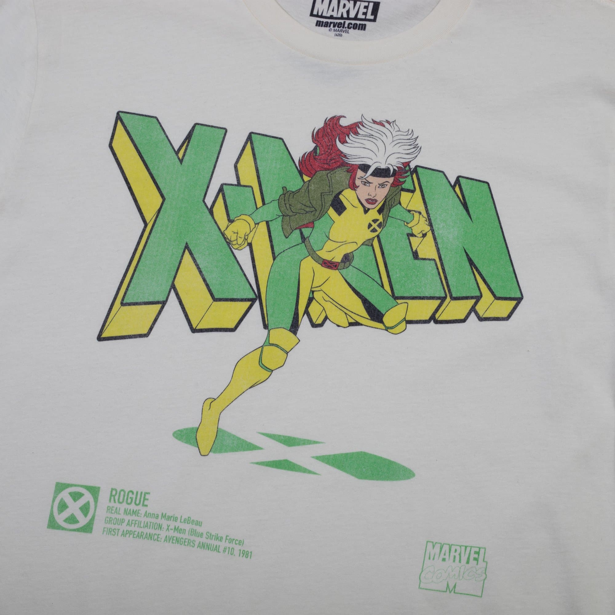 Marvel X-Men 90's Rogue Natural Tee - Marvel | Heroes & Villains