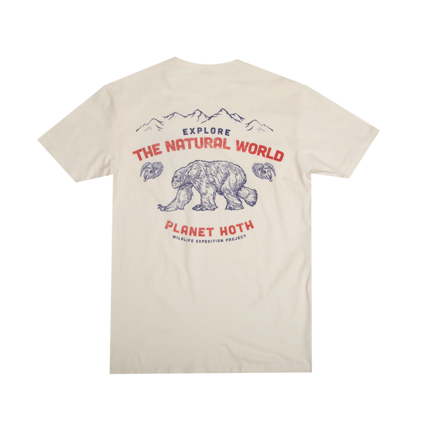 Star Wars Hoth Wildlife Expeditions Natural Tee