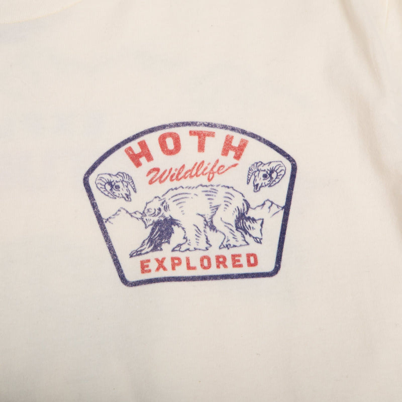 Star Wars Hoth Wildlife Expeditions Natural Tee - Star Wars | Heroes ...