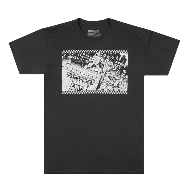 Eastman & Laird Cover Art Charcoal Tee