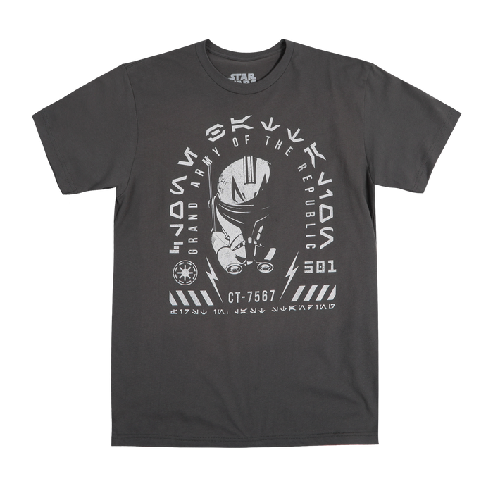 Star Wars Clone Battalion Rex Charcoal Tee - Star Wars | Heroes & Villains