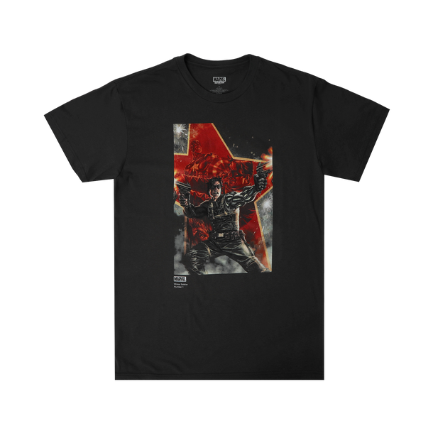 Winter Soldier #1 Cover Charcoal Tee