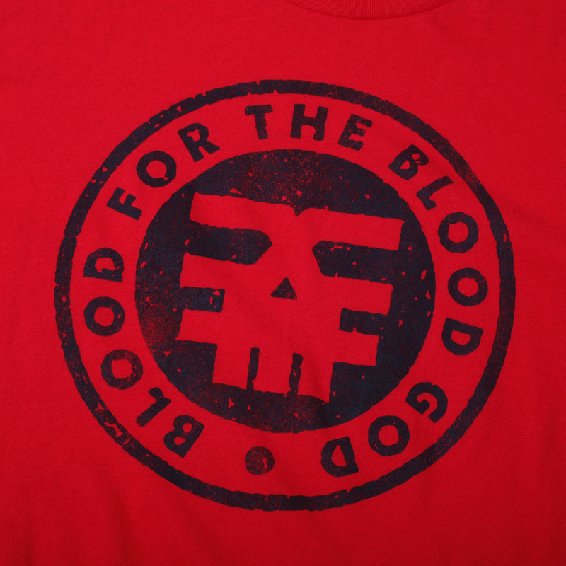 Space Marines Blood for the Blood God Red Tee