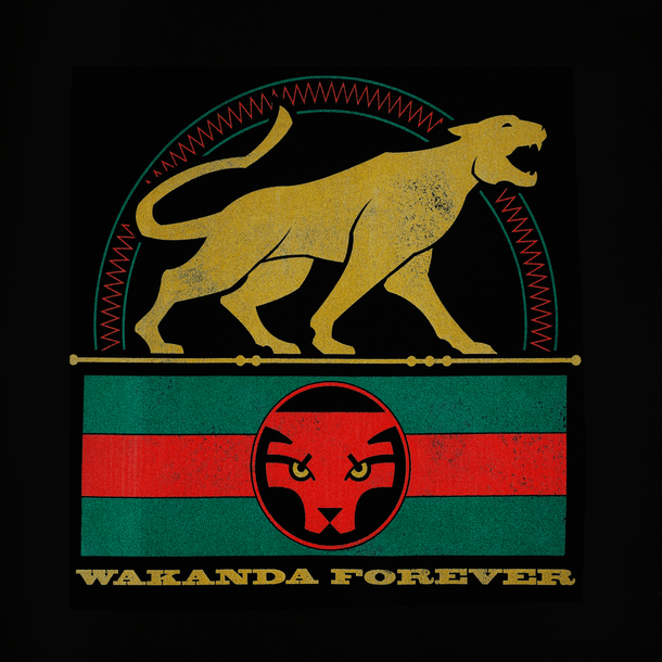 Wakanda Forever Panther Pose Tee