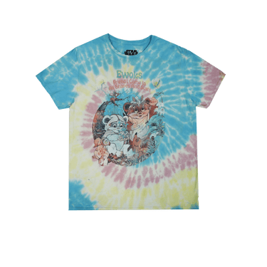 Star Wars Retro Ewoks Tie Dye Tee