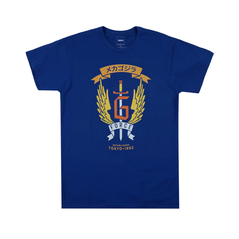 G-Force Winged Logo Blue Tee
