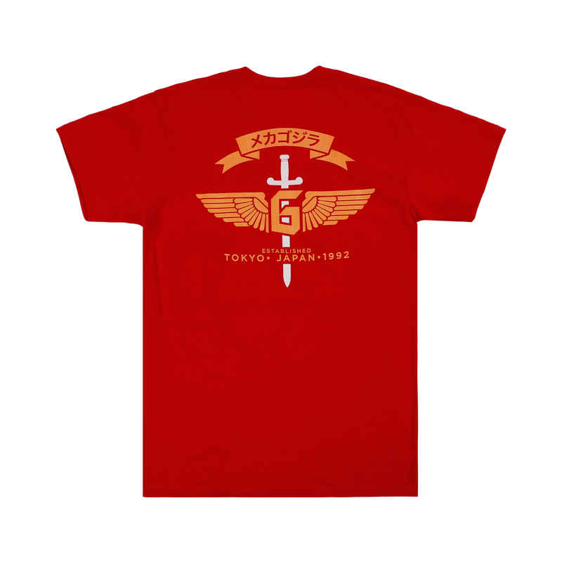 UNGCC G-Force Winged Logo Red Tee