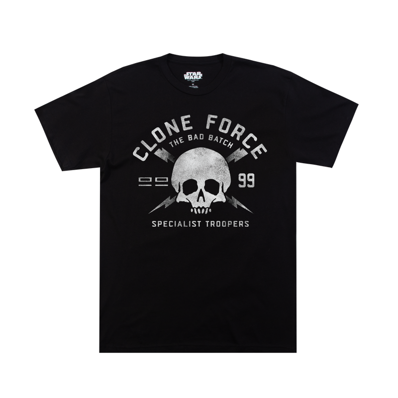 Clone Force Skull And Cross Bolt Tee