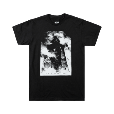 Vader Illustration Charcoal Tee