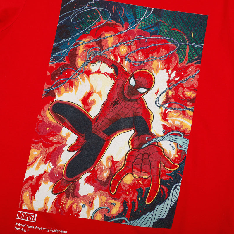Marvel Tales: Spider-Man #1 Cover Red Tee