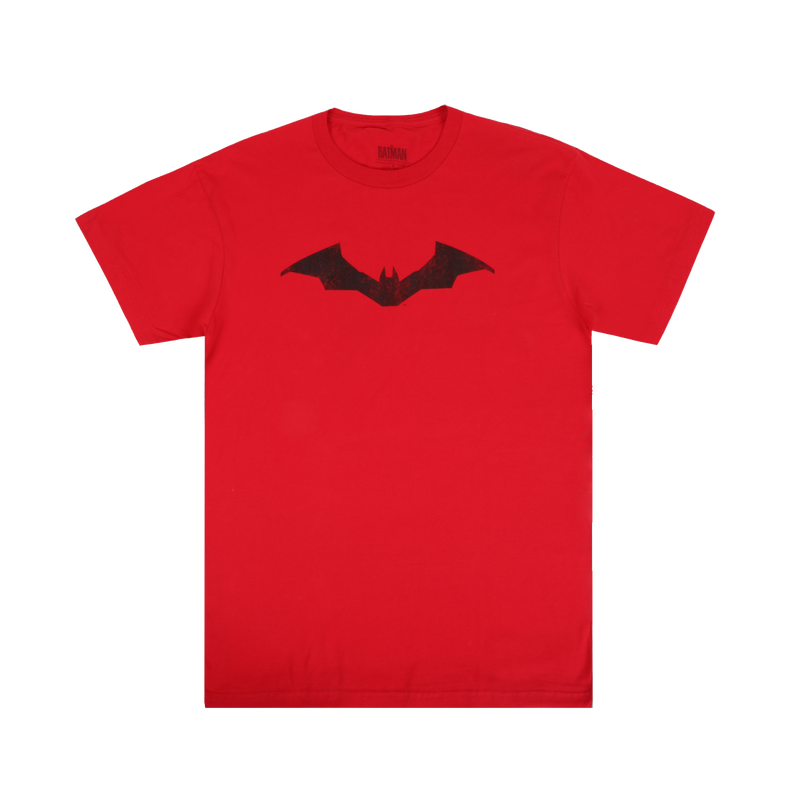 Bat Symbol Red Tee