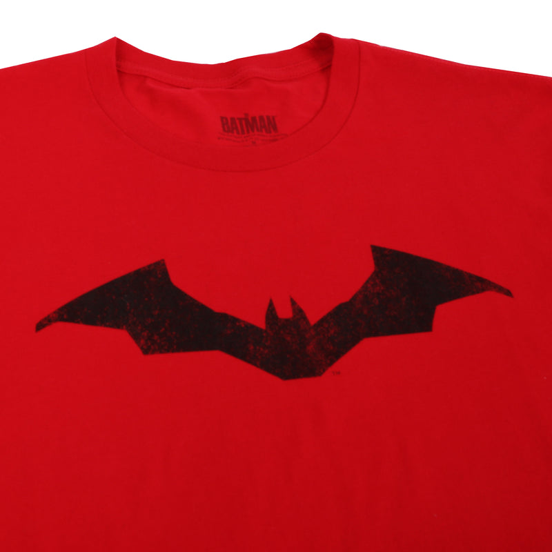 Bat Symbol Red Tee