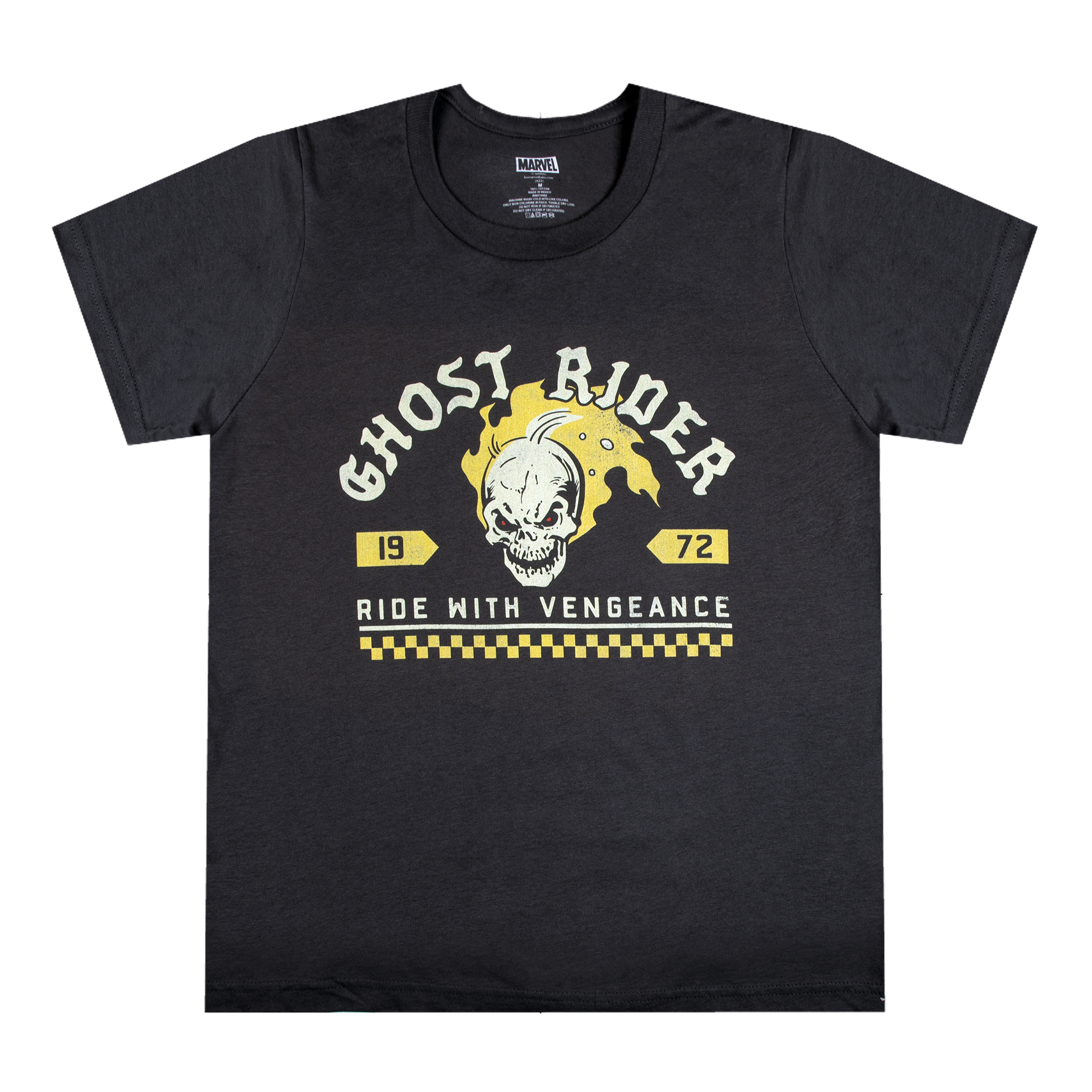 Ghost Rider Ride With Vengeance Charcoal Tee